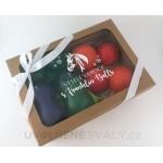 Dárkové balení 2 CVIČEBNÍ set Franklin-Balls & Rolls, RŮZNÝ POTISK + DÁREK