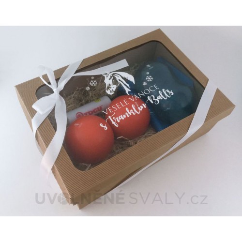 Dárkové balení 2 SOFT sada produktů Franklin (cvičení na zemi / jezdec), RŮZNÉ MOTIVY + DÁREK Dárkové balení 2 SOFT sada produktů Franklin (cvičení na zemi / jezdec), RŮZNÉ MOTIVY + DÁREK