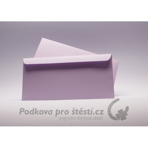 Barevná obálka DL - světle fialová