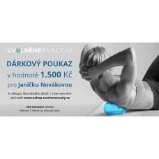Dárkový poukaz ELEKTRONICKÝ v hodnotě 1.500 Kč / DVA DRUHY MOTIVŮ