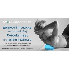 Dárkový poukaz ELEKTRONICKÝ na Zvýhodněný Cvičební set