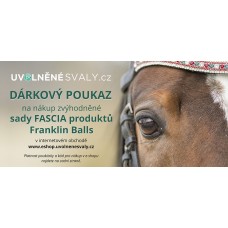 Dárkový poukaz na zvýhodněnou FASCIA sadu / DVA DRUHY MOTIVŮ