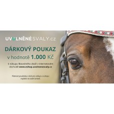 Dárkový poukaz v hodnotě 1.000 Kč / DVA DRUHY MOTIVŮ